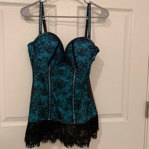 Lace bustier